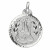 Medalla plata Virgen Angustias 20mm