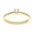 Solitario ¨Noa¨ Oro 18K circonita