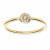 Anillo ¨Sun¨ Oro 18K circonitas