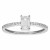 Anillo ¨Sophie¨ Oro blanco 18K circonitas
