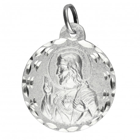 Medalla plata Escapulario 23mm