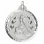 Medalla plata Virgen Angustias 26mm