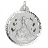 Medalla plata Virgen Angustias 26mm