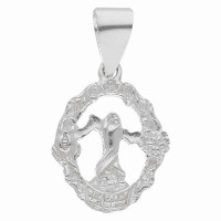 Medalla Virgen de las Nieves de Sierra Nevada plata 1ª Ley