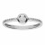 Anillo ¨Samara¨ Oro blanco 18K circonitas