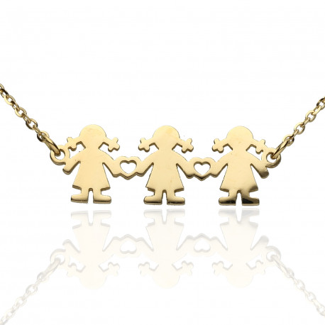 Gargantilla ¨Girl&Boy¨ Oro 18K 