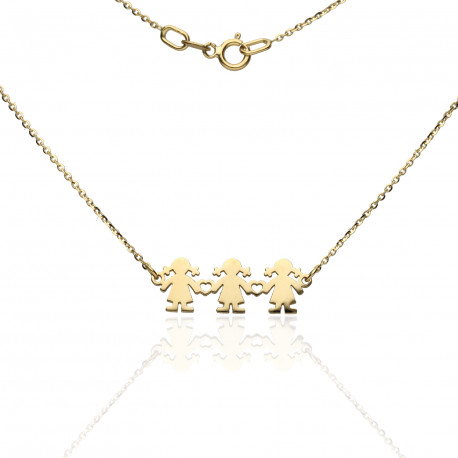 Gargantilla ¨Girl&Boy¨ Oro 18K 