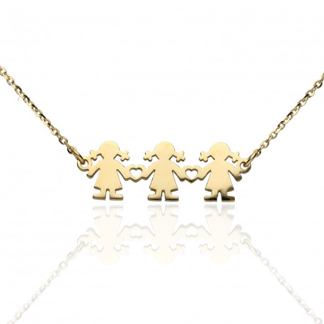 Gargantilla ¨Girl&Boy¨ Oro 18K 