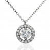 Gargantilla ¨Grace¨ Oro blanco 18K 