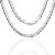 Cadena barco plata 60cm