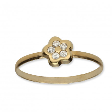 Juego comunión ¨Fleur¨ Oro 18K 