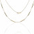 Gargantilla Barritas Oro 18K 