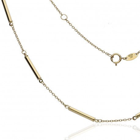 Gargantilla Barritas Oro 18K 