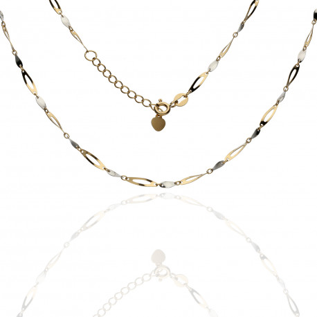 Gargantilla Bicolor Oro 18K 