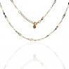 Gargantilla Bicolor Oro 18K 