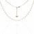 Gargantilla Bolitas bicolor Oro 18K 