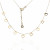 Gargantilla Corazones Oro 18K 