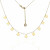 Gargantilla Flores Oro 18K 