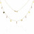 Gargantilla Corazones rosas Oro 18K 