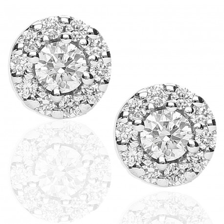 Pendientes ¨Kate¨oro 18k y diamantes 