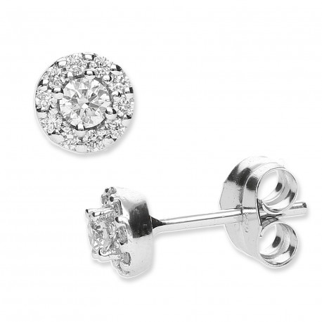 Pendientes ¨Kate¨oro 18k y diamantes 