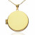 Guardapelo redondo Oro 18K