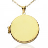 Guardapelo redondo Oro 18K