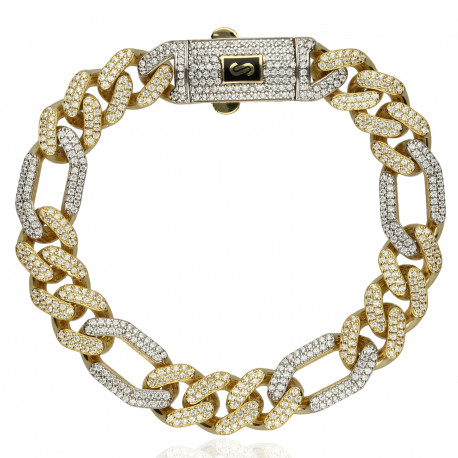 Pulsera Mónaco Oro 18K