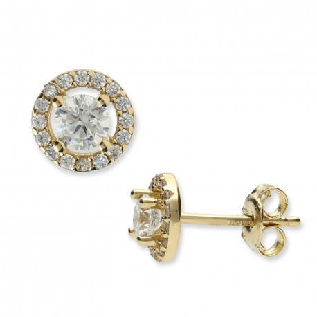Pendientes ¨Grace¨Oro 18K