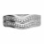 Anillo Oro blanco 18K circonitas