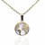 Colgante Mundo Oro 18K 11mm