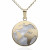 Colgante Mundo Oro 18K 16mm