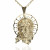Colgante rostro Cristo Oro 18K