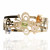 Pulsera mariposa fantasía Oro 18K