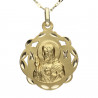 Medalla Corazón de Jesús Oro 18K 21mm