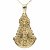Medalla Oro 18K Virgen del Rocio 29mm