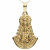Medalla Oro 18K Virgen del Rocio 35mm