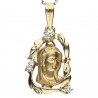 Medalla Oro 18K Virgen Niña