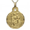Medalla Oro 18k San Cristóbal