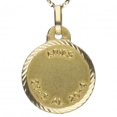 Horóscopo Aries Oro 18K