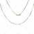 Cadena forzada doble Oro 18K 50cm