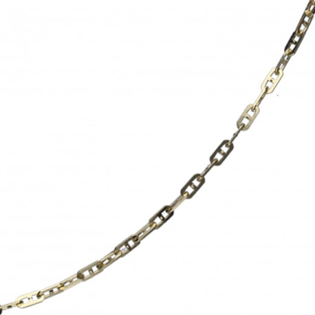 Cadena forzada doble Oro 18K 50cm