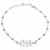 Pulsera plata Cruz Caravaca