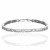 Pulsera Oro blanco 18K circonitas