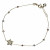 Pulsera tricolor ¨STAR¨ Oro 18K