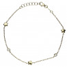 Pulsera flor mini Oro 18K