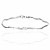 Pulsera ¨Beatrice¨Oro blanco 18K