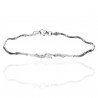 Pulsera ¨Beatrice¨Oro blanco 18K