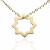 Colgante estrella tartésica mini Oro 18K