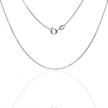 Cadena forzada plata 50cm